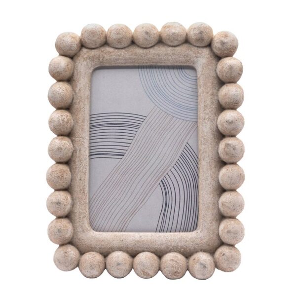 Sandstone Beaded Picture Frame, 4x6